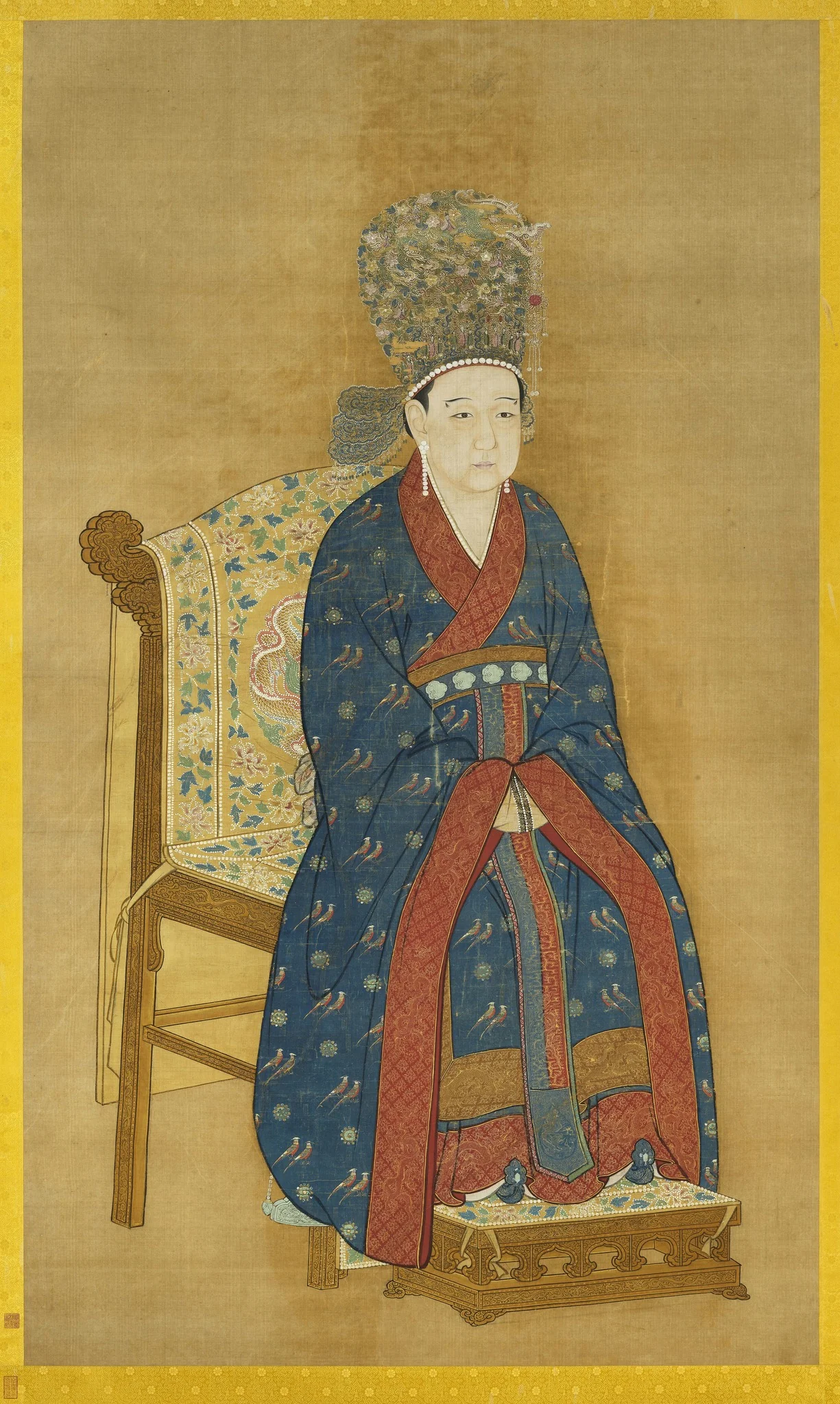 Seated Portrait of Ningzong's Empress