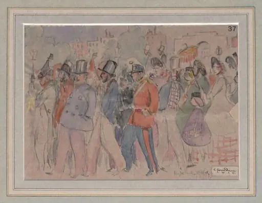 Hyde Park, 1860