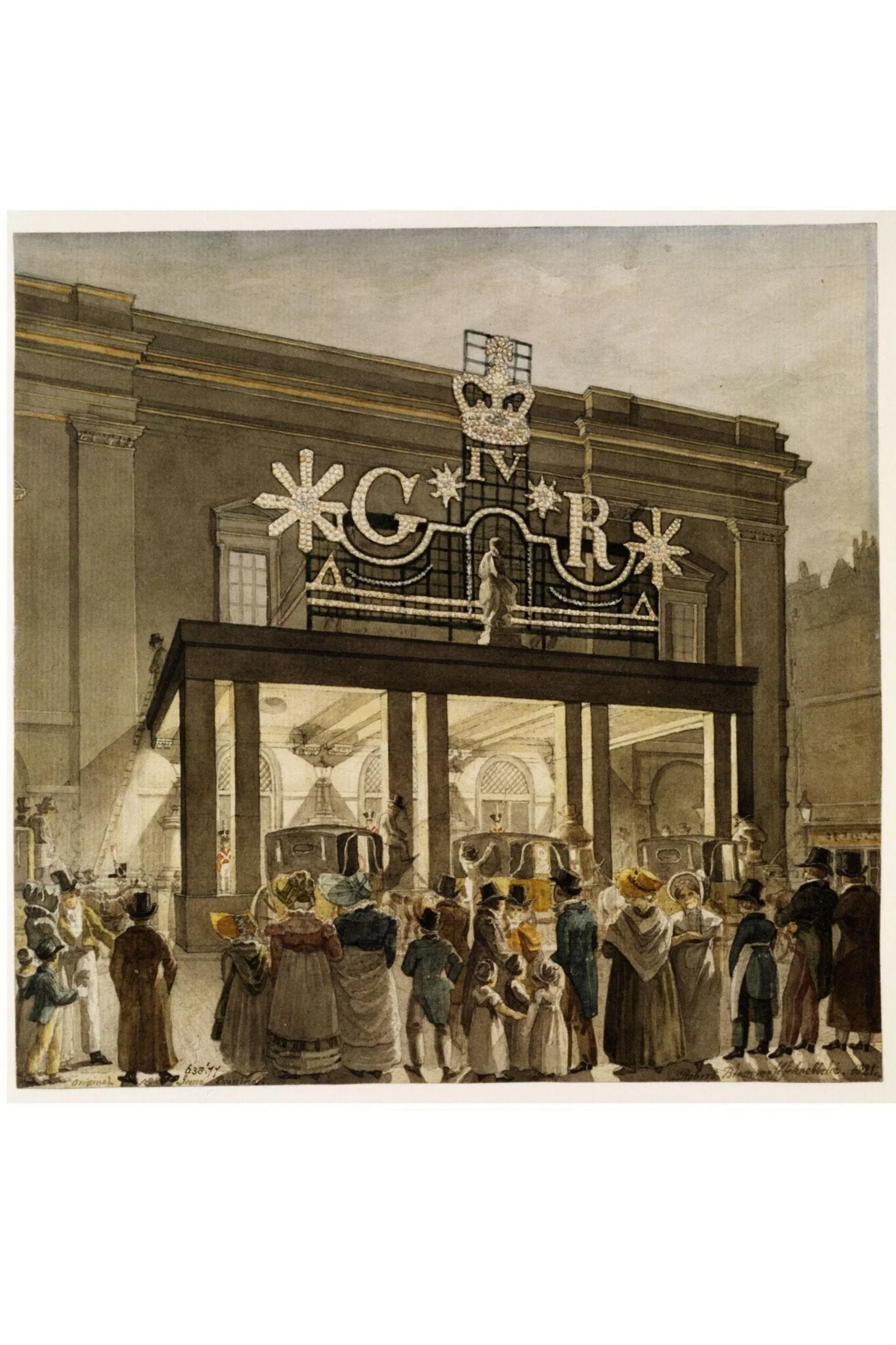 The Exterior of Drury Lane Theatre