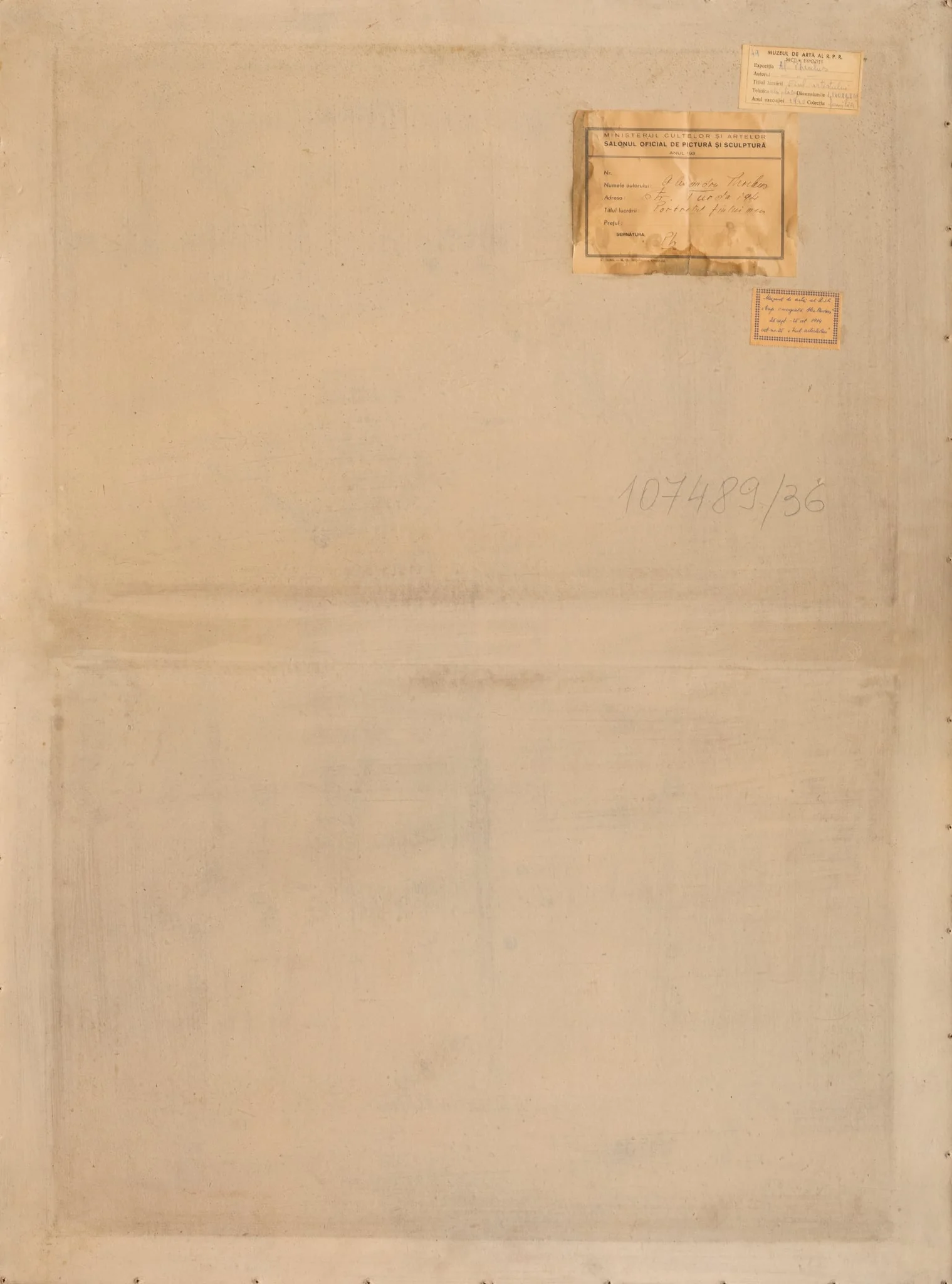 FIUL ARTISTULUI, by Alexandru Phoebus, unspecified, 1940