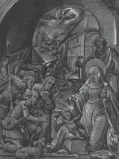 The Birth of Christ [verso]