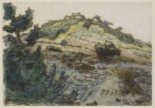 The farm on the hill