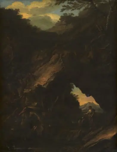 Landscape with an "Arco Naturale"