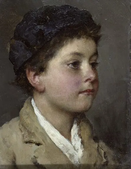 Head of a boy