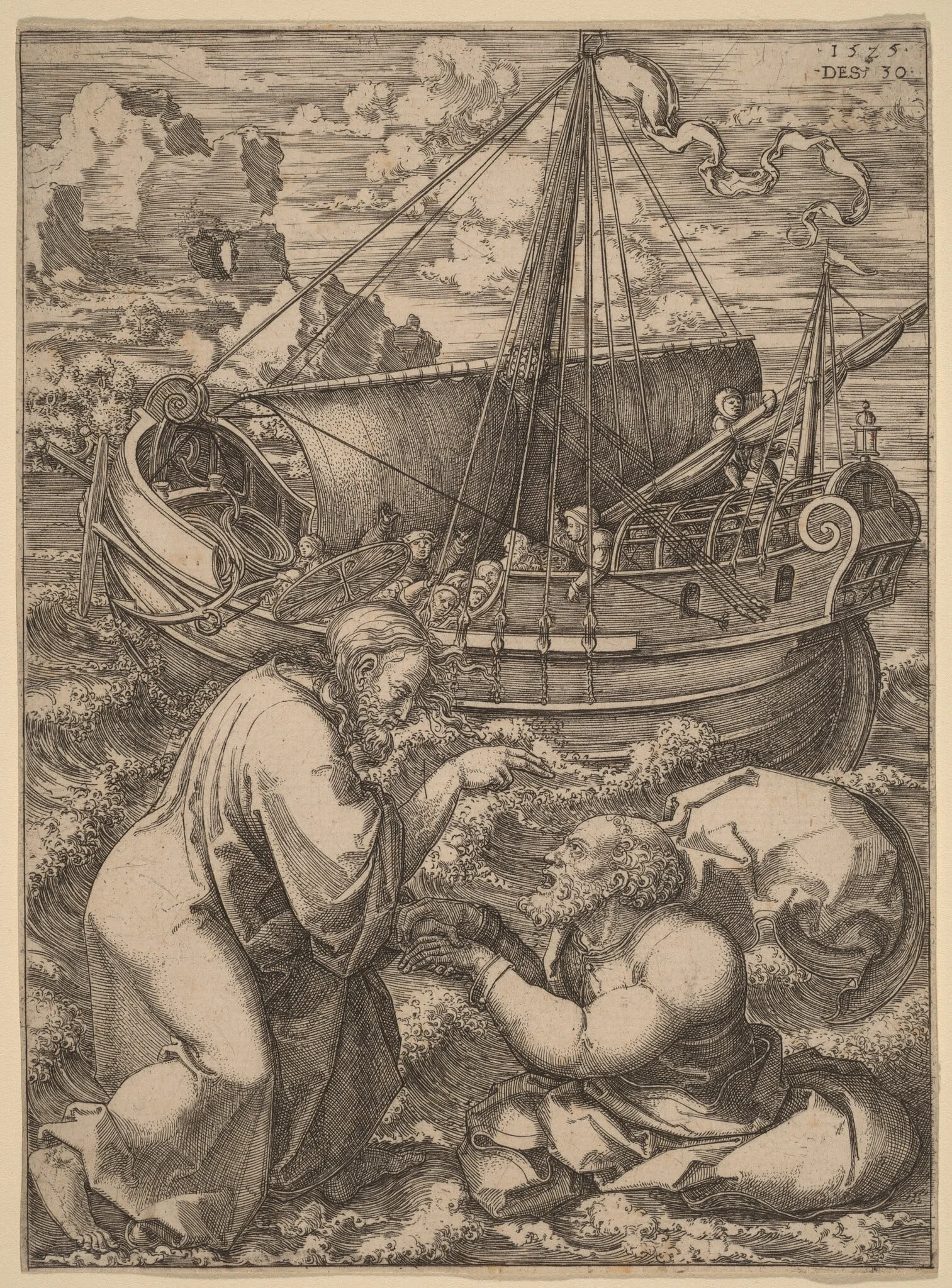 Saint Peter Walking on the Water