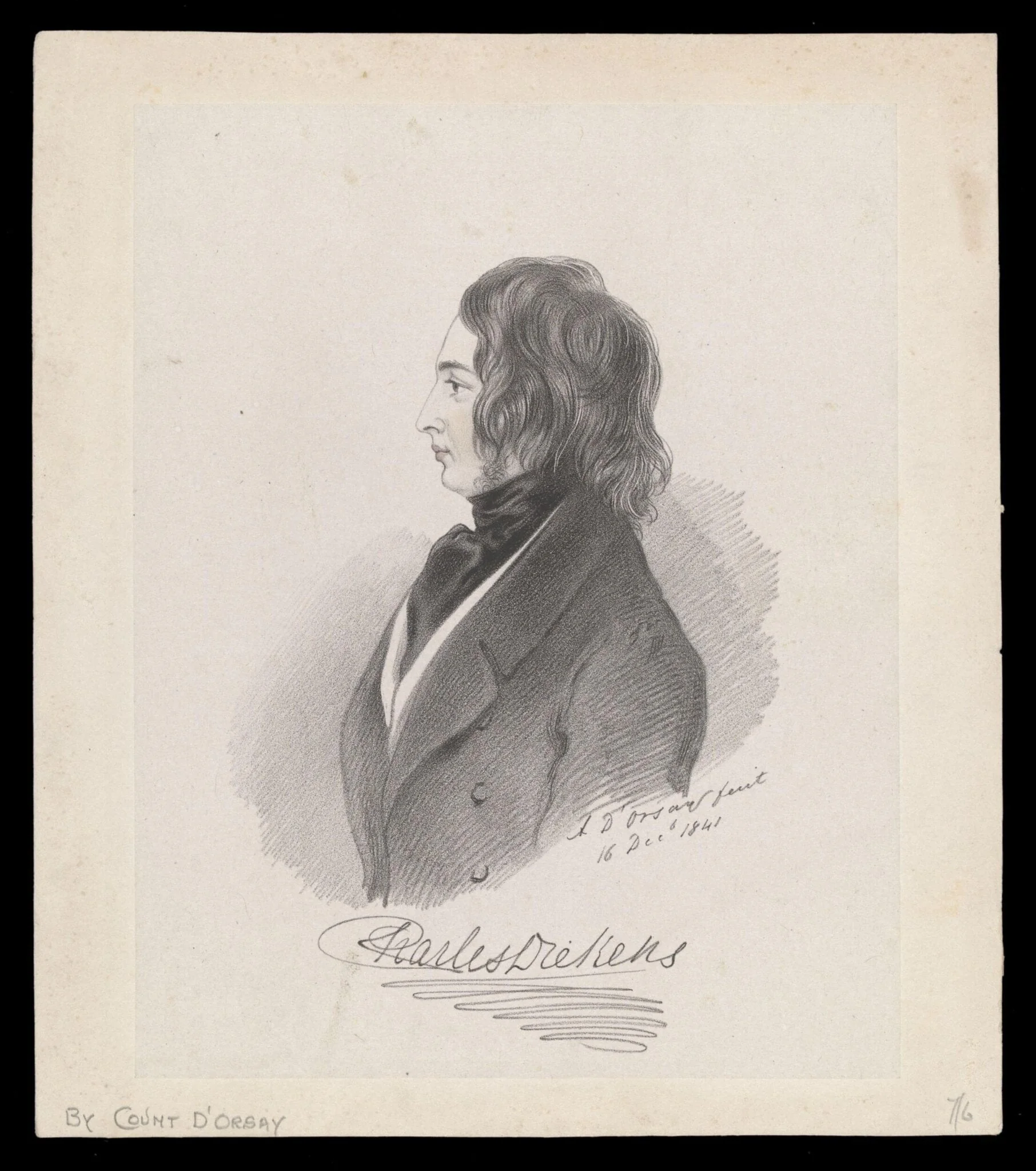 H Beard Print Collection, by Alfred Guillaume Gabriel D'orsay, 16