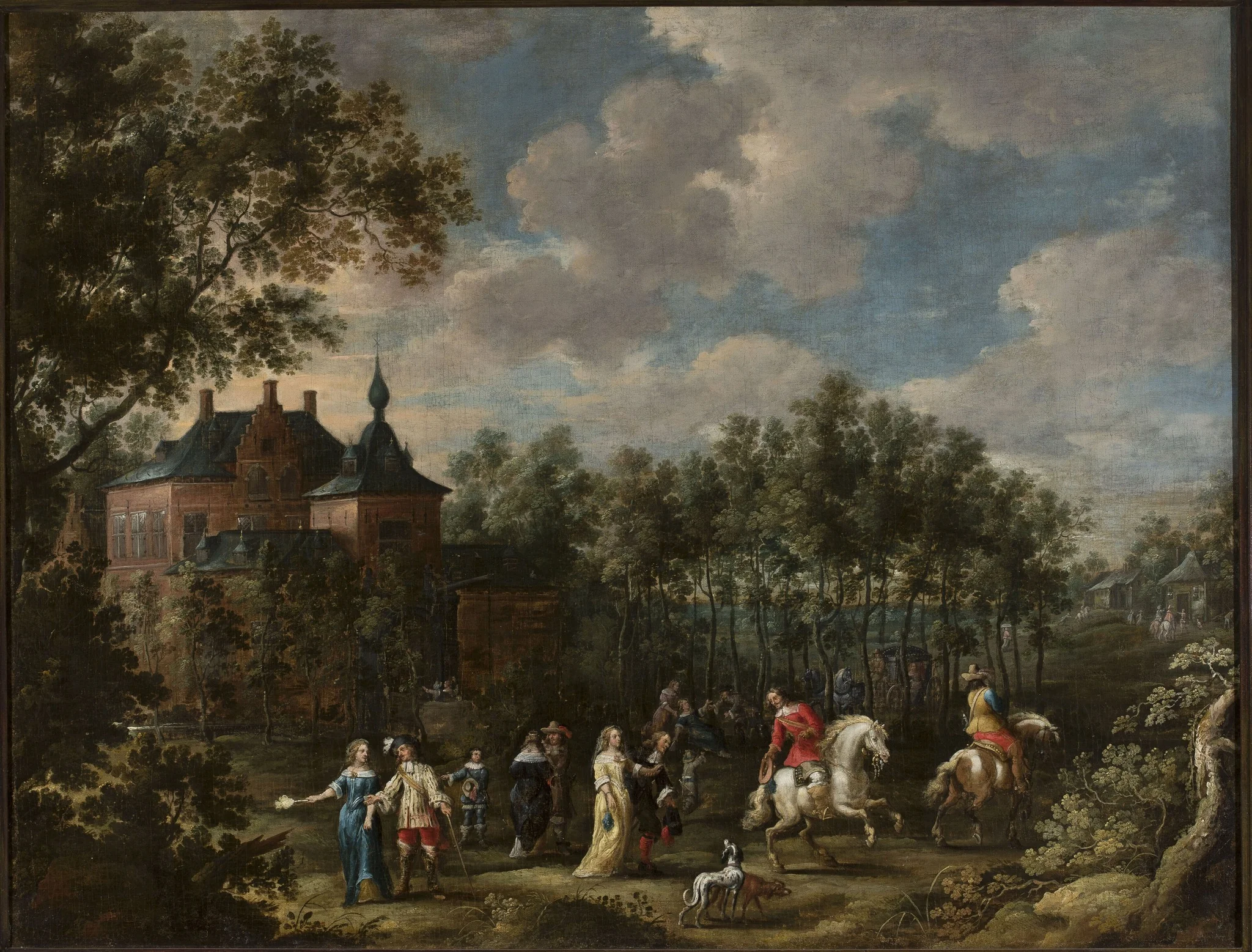 Scene in a park