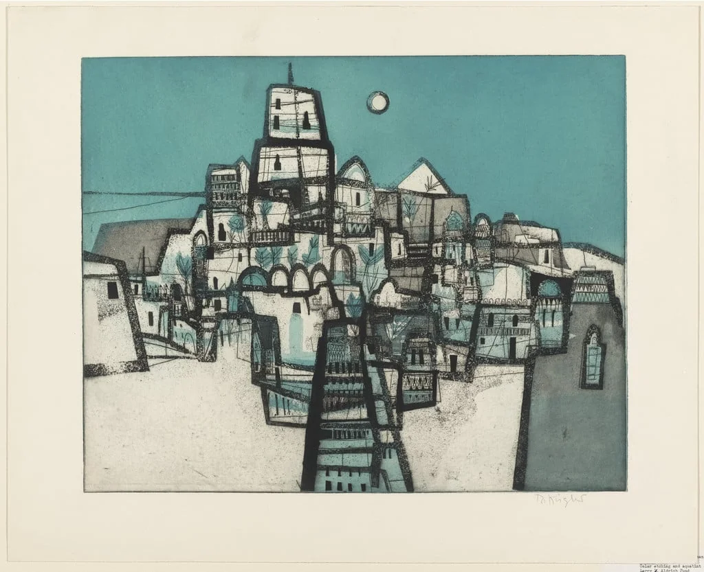 Untitled, by Rudolf Kügler, ink, 1936