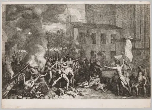 The Storming of the Bastille, July 14, 1789