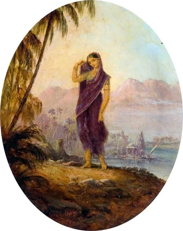 A Hindoo Female of the Deccan and Concane