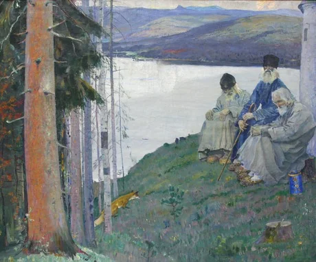 Three old men