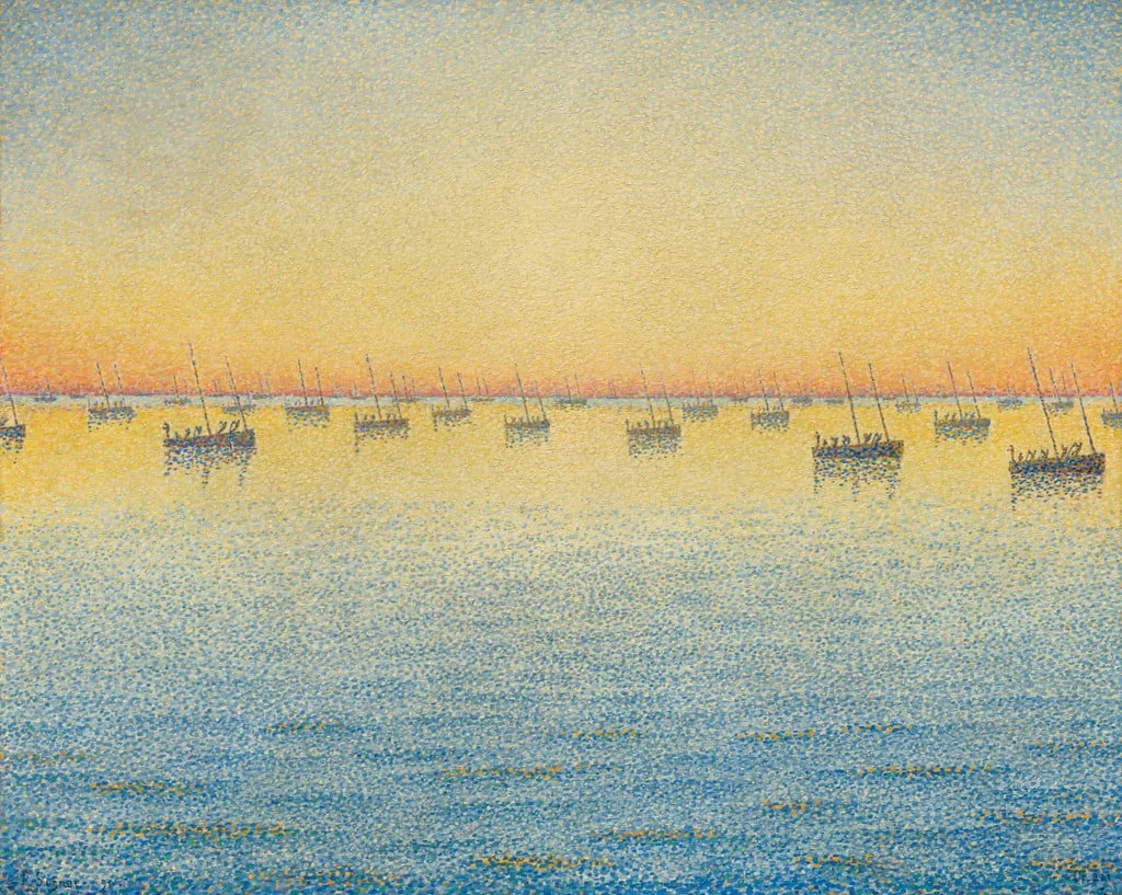 Untitled, by Paul Signac, oil, 1891