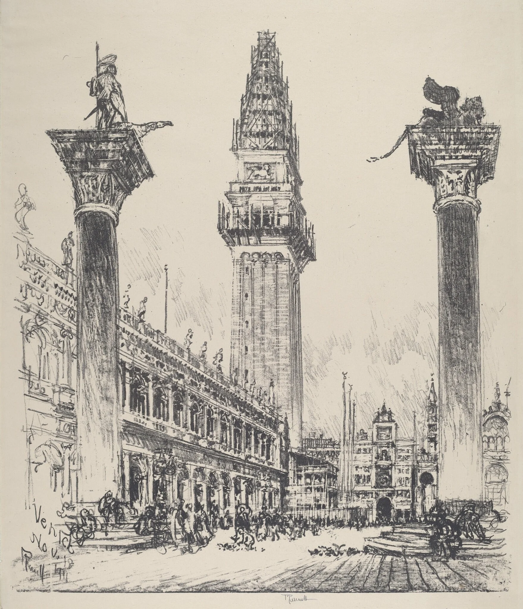 Venice, Rebuilding the Campanile