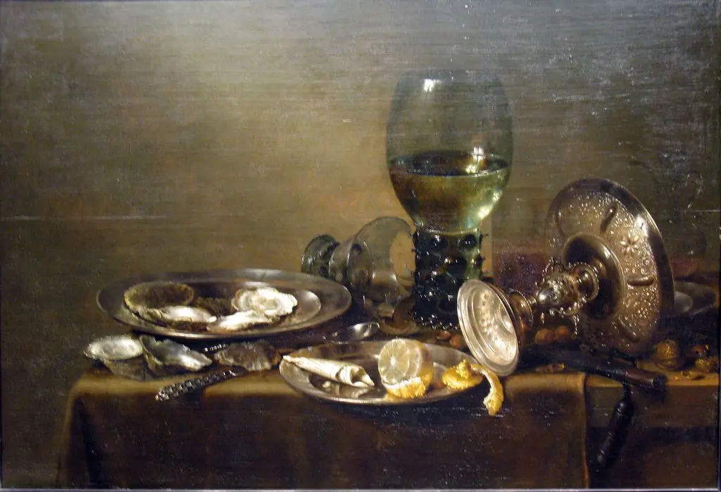 Still Life with Oysters, a Silver Tazza, and Glassware