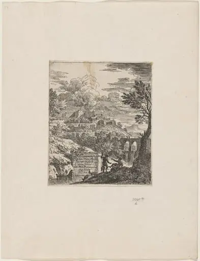Two Shepherds beside a Pedestal