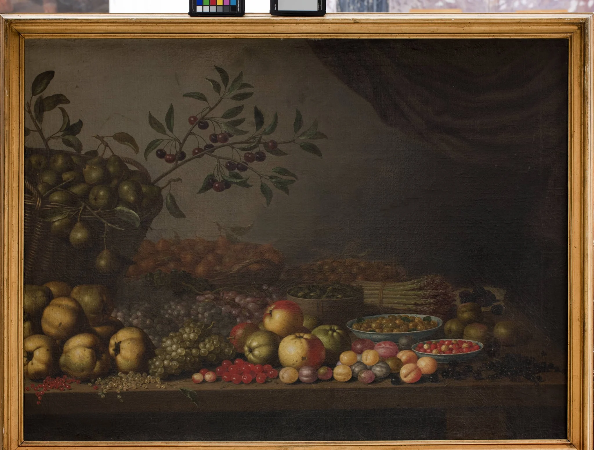 Fruit Basket, by Unknown, 1650