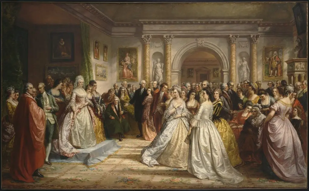 The Republican Court (Lady Washington's Reception Day)