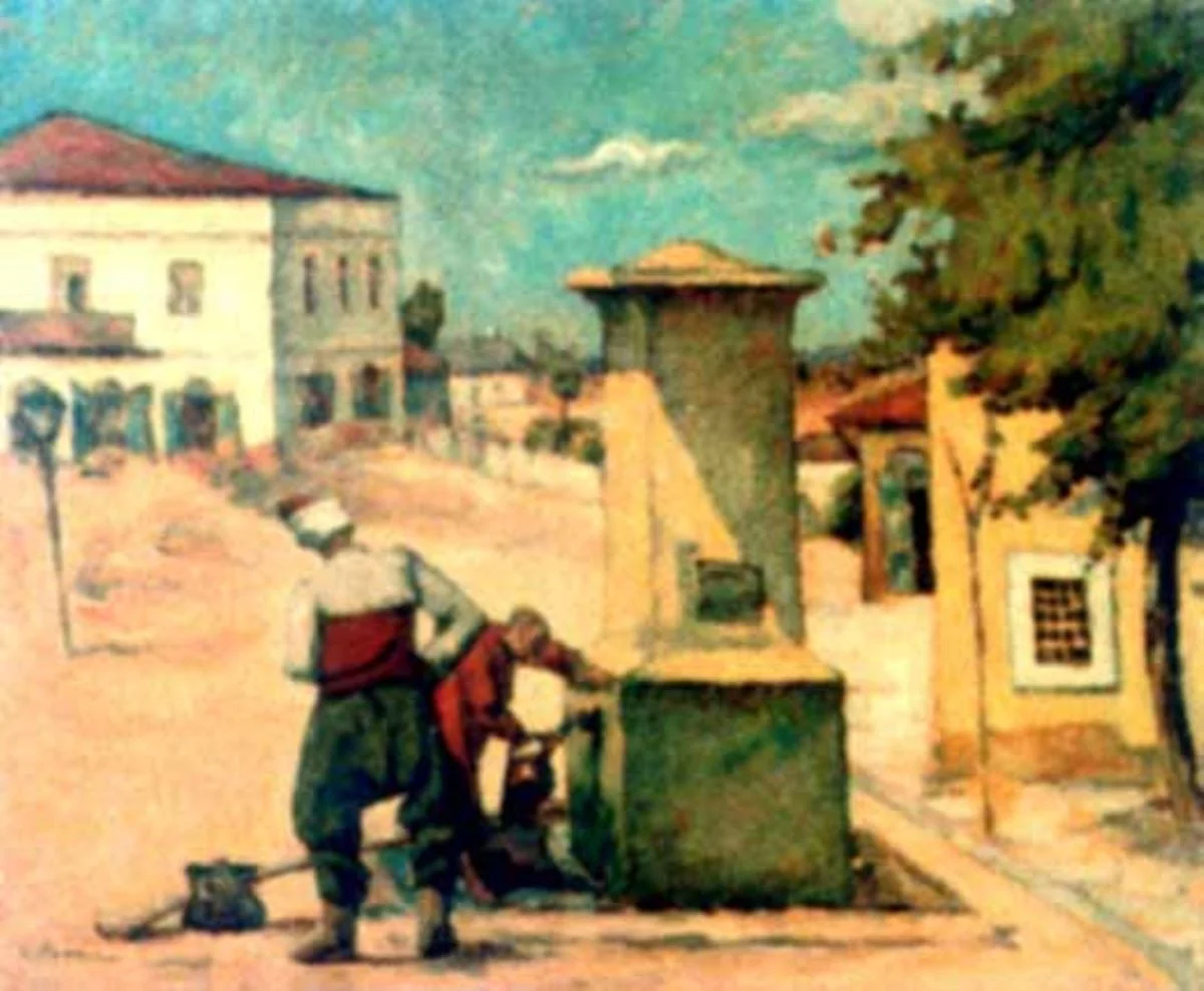 Fântână la Plevna, by Camil Ressu, unspecified, 1913
