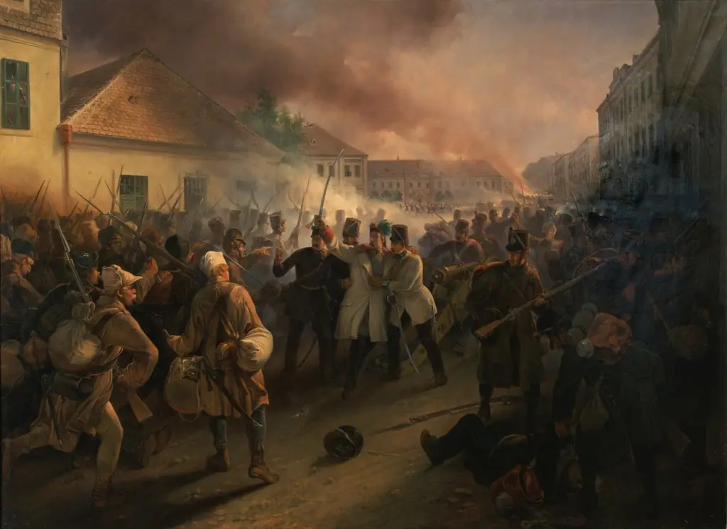 The Heroic Death of General Heinrich Hentzy von Arthurm