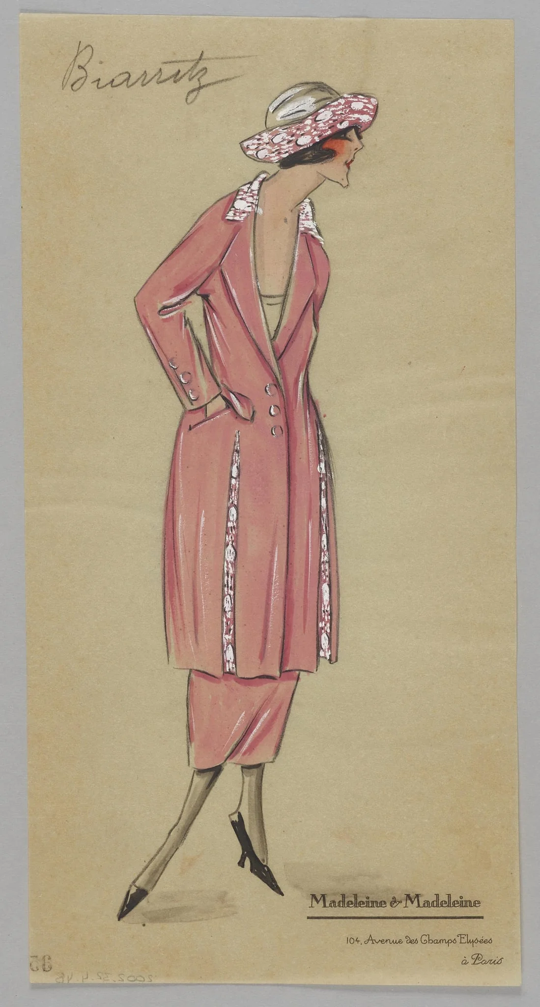 Biarritz, by Madeleine & Madeleine, 1924