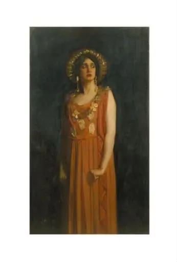 Lillah McCarthy as Jocasta in <i>Oedipus Rex</i> by Sophocles