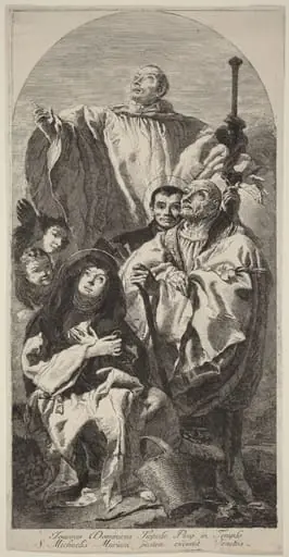 Four Saints of the Benedictine Order