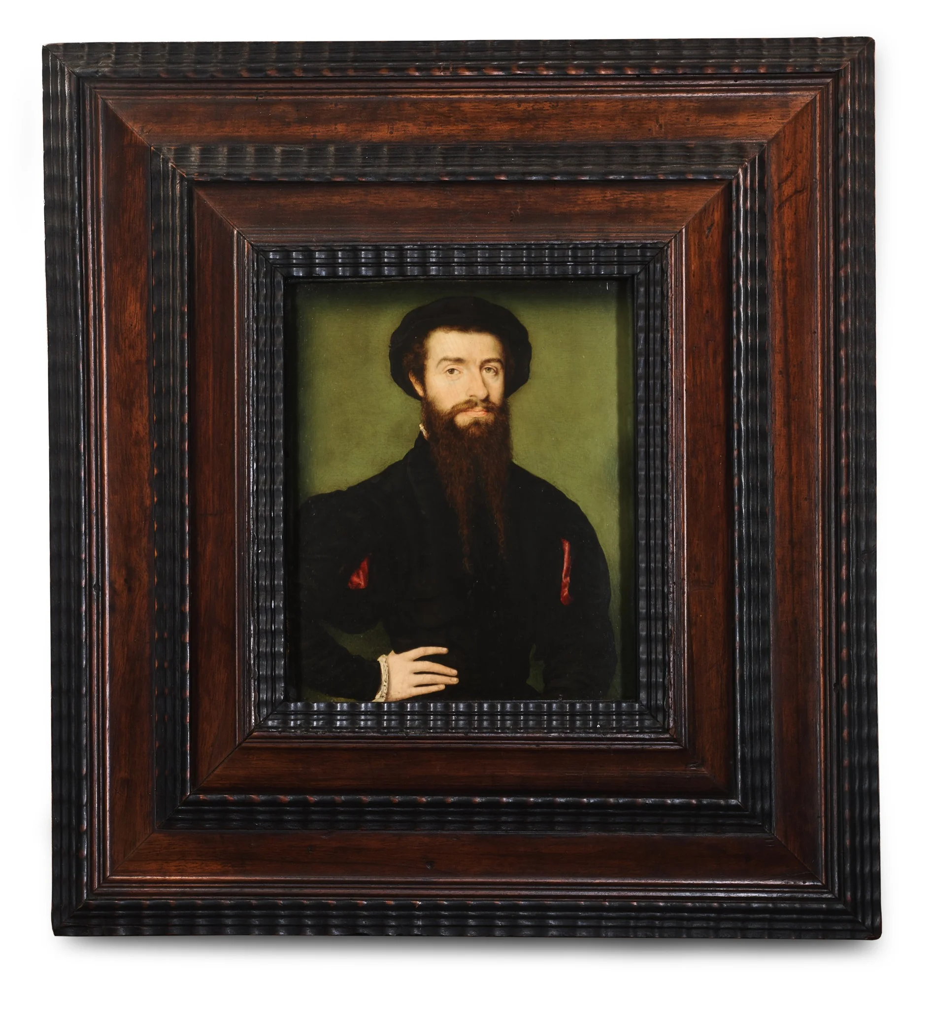 possibly Sir John Chichester, by Corneille de Lyon, oil, 1540