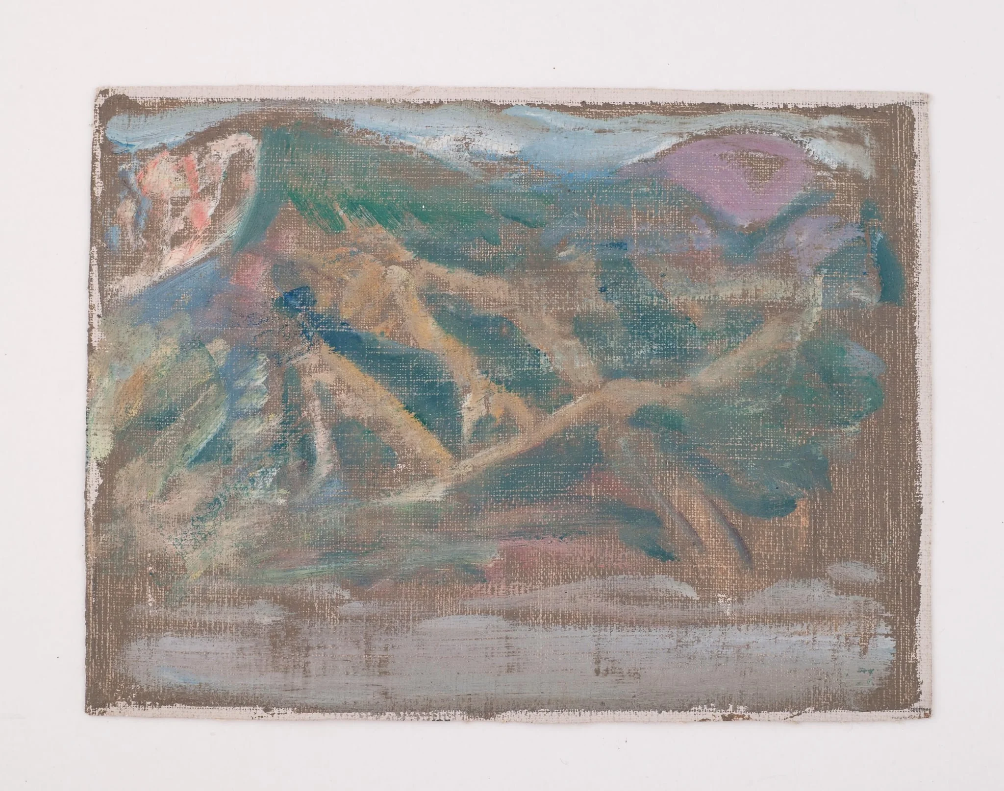Luonnos Taos-vuorilta, by Akseli Gallen-Kallela