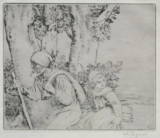 Return from the Field (2nd plate)