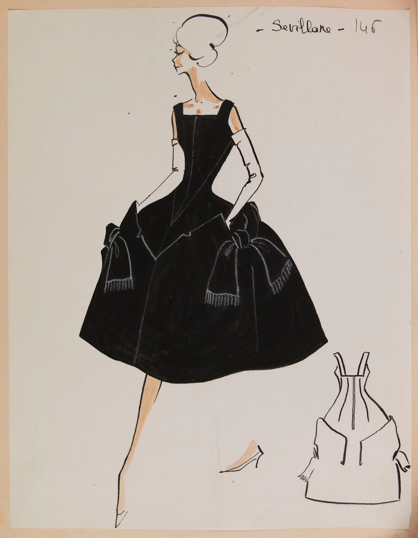 Sévillane, by Carven, 1958