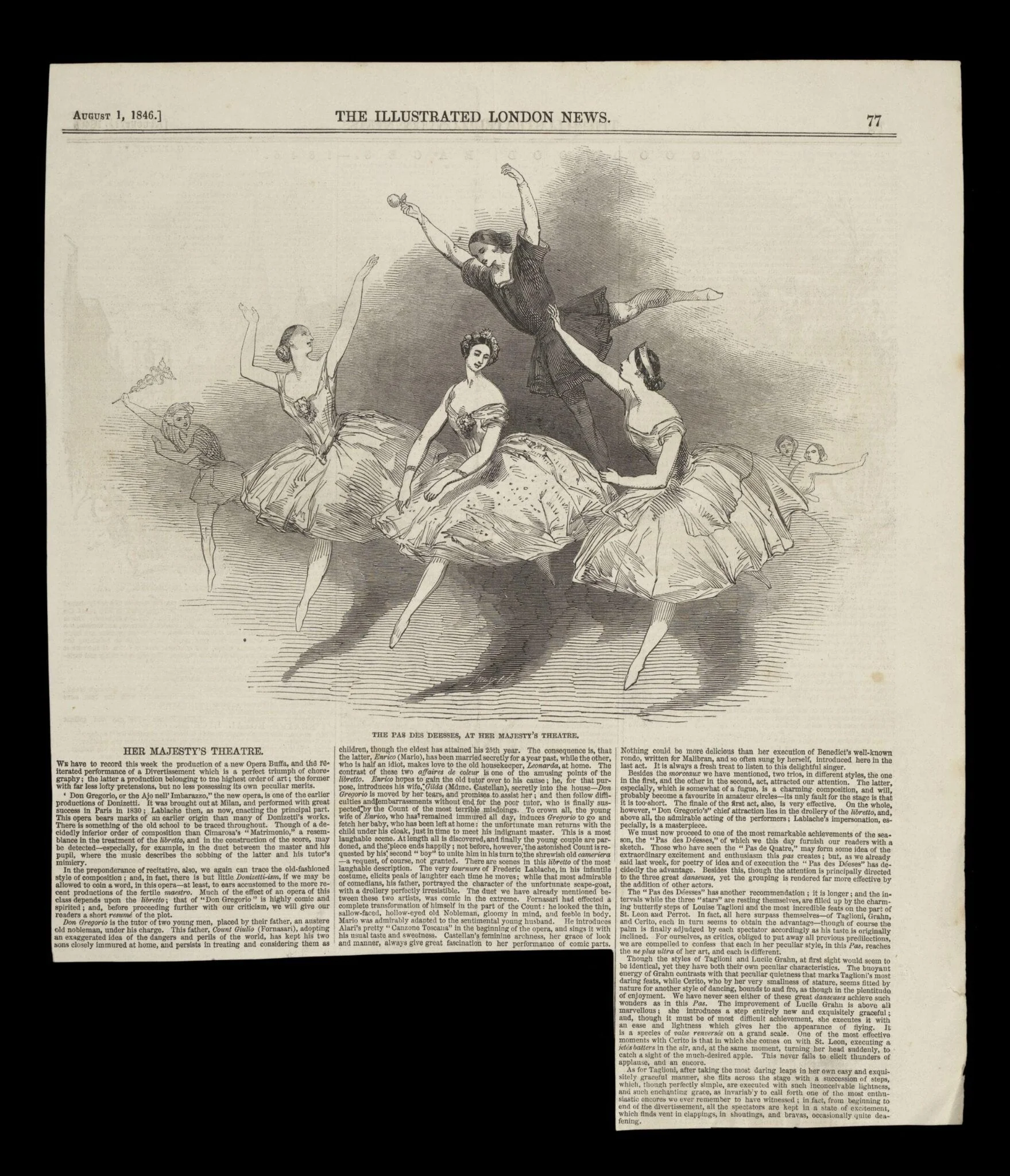 H Beard Print Collection, by The Illustrated London News, 1