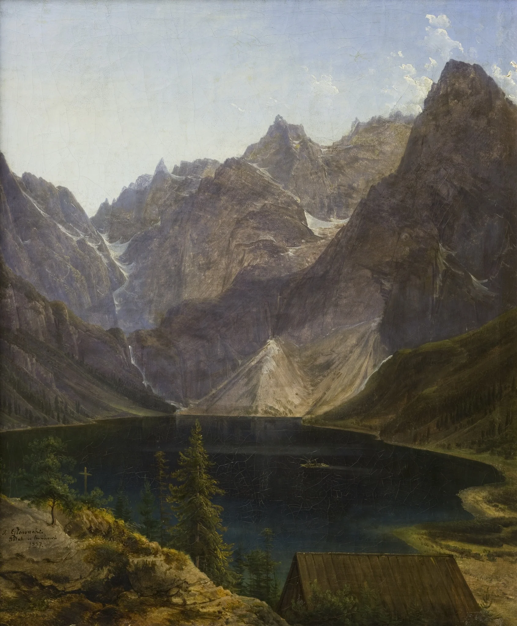 The Morskie Oko Lake in the Tatra Mountains