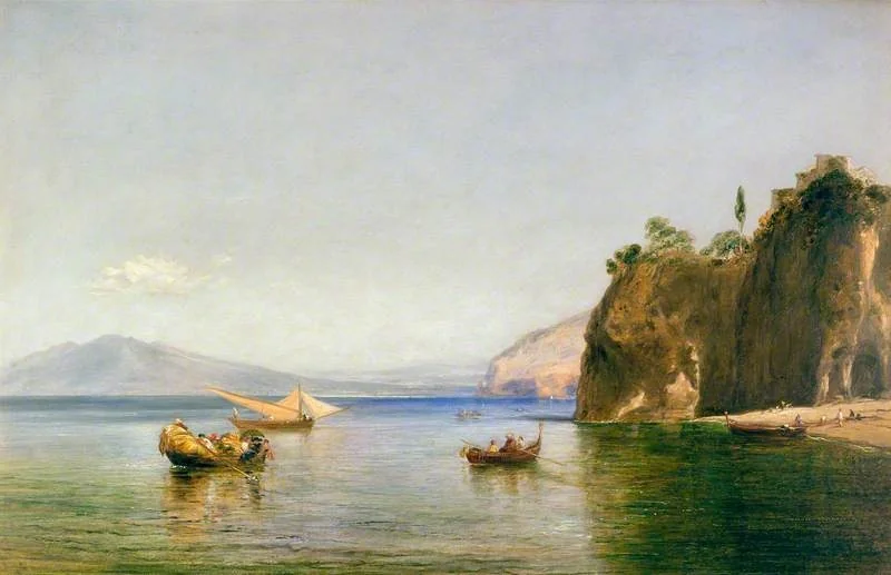 The Caves of Ulysses at Sorrento, Naples