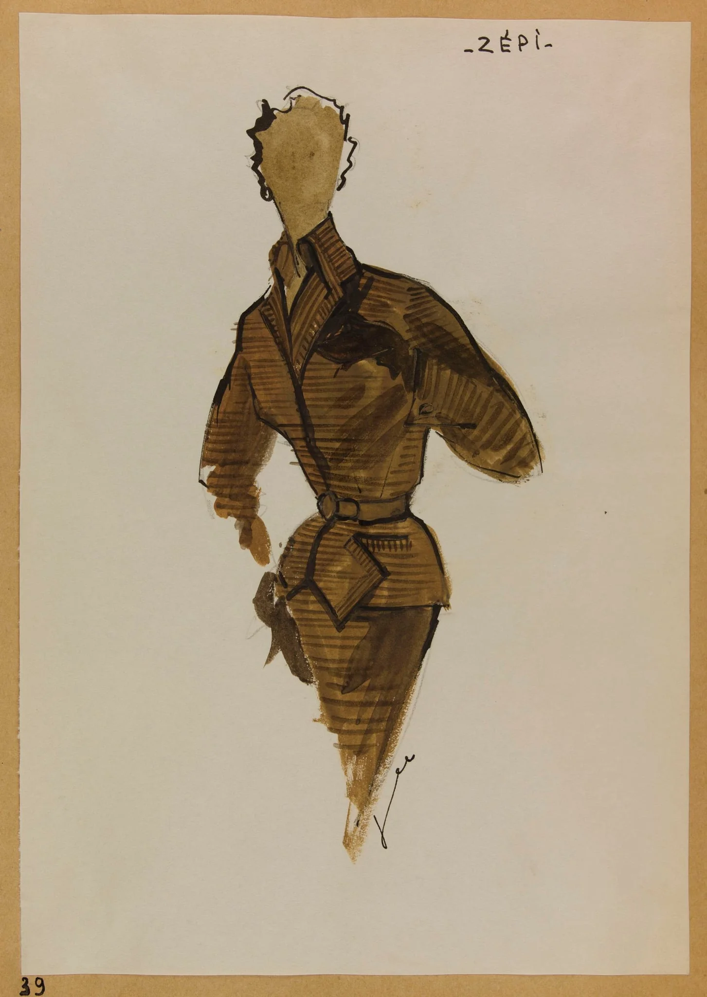 Zépi, by Carven, 1952