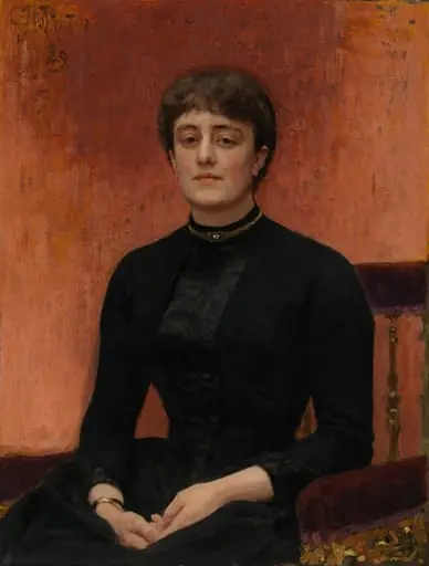 Taiteilija Jelizaveta Zvantsevan muotokuva