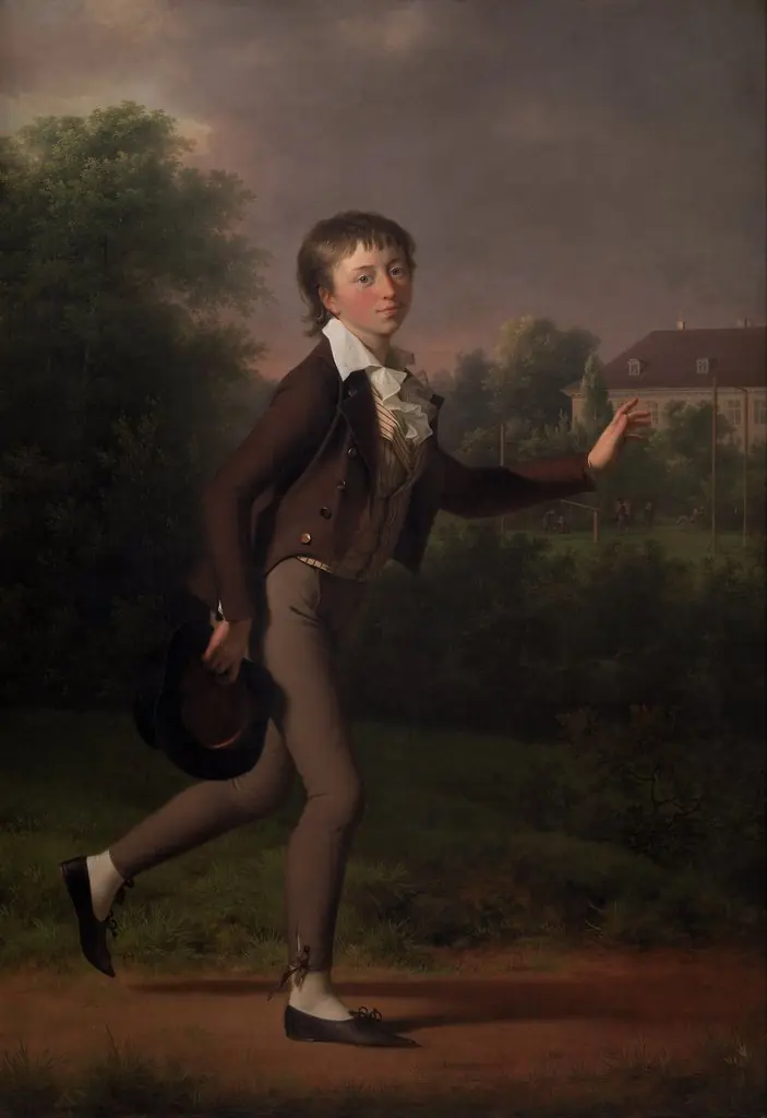 A Running Boy. Marcus Holst von Schmidten