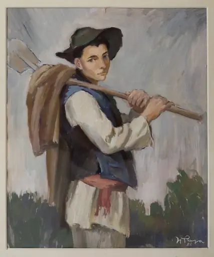 Tânăr din Fărcășeni (Tânăr din Fărcășeni de la munca voluntară)
