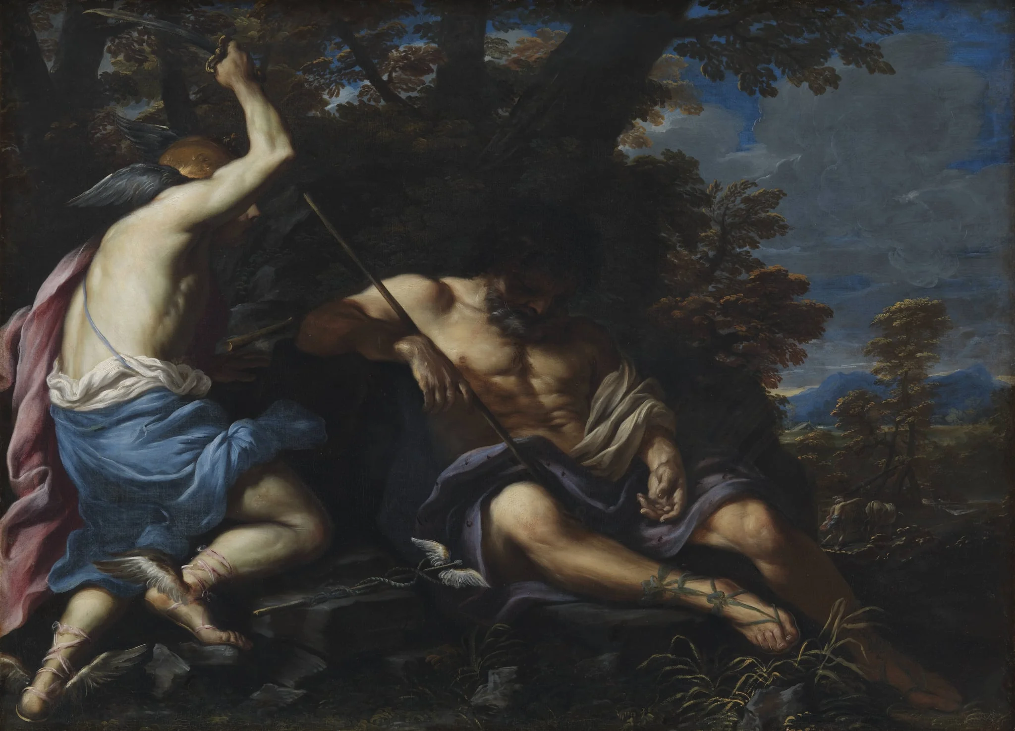 Mercury Killing Argus, by Unknown, 1750