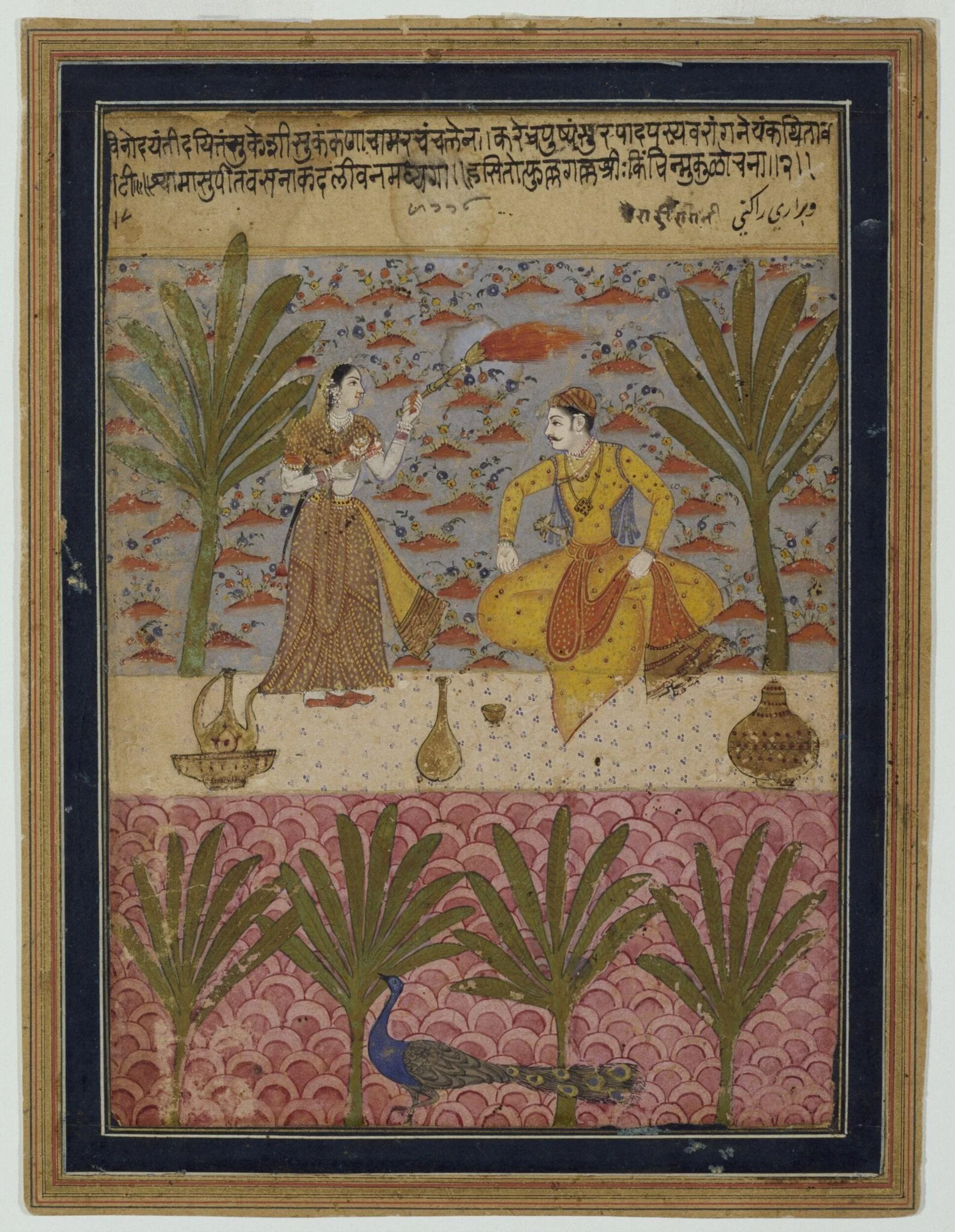 Varari Ragini, by Unknown, paint, 1800