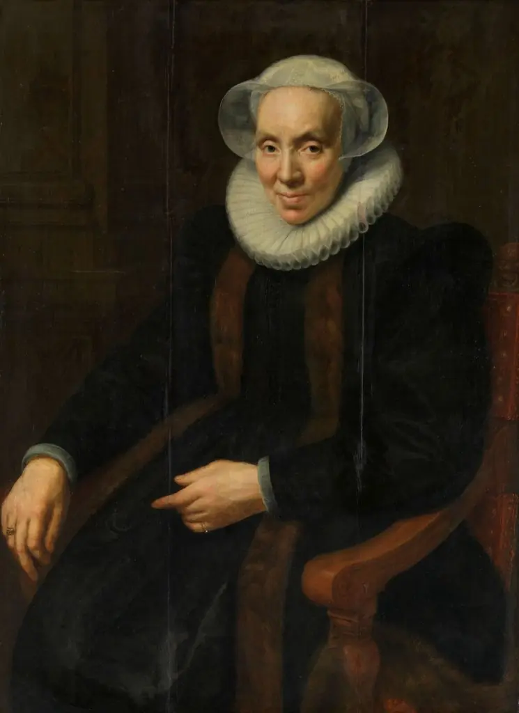 Portrait of Maria van Utrecht (c. 1552/53-1629)