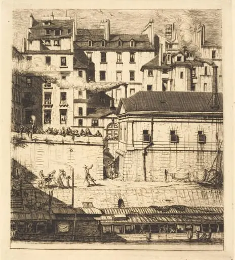 La morgue, Paris (The Mortuary)
