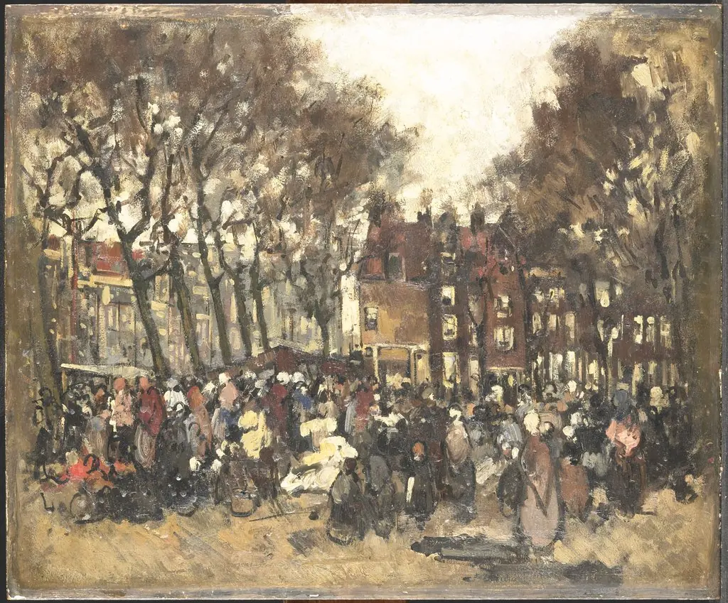 De Noordermarkt te Amsterdam