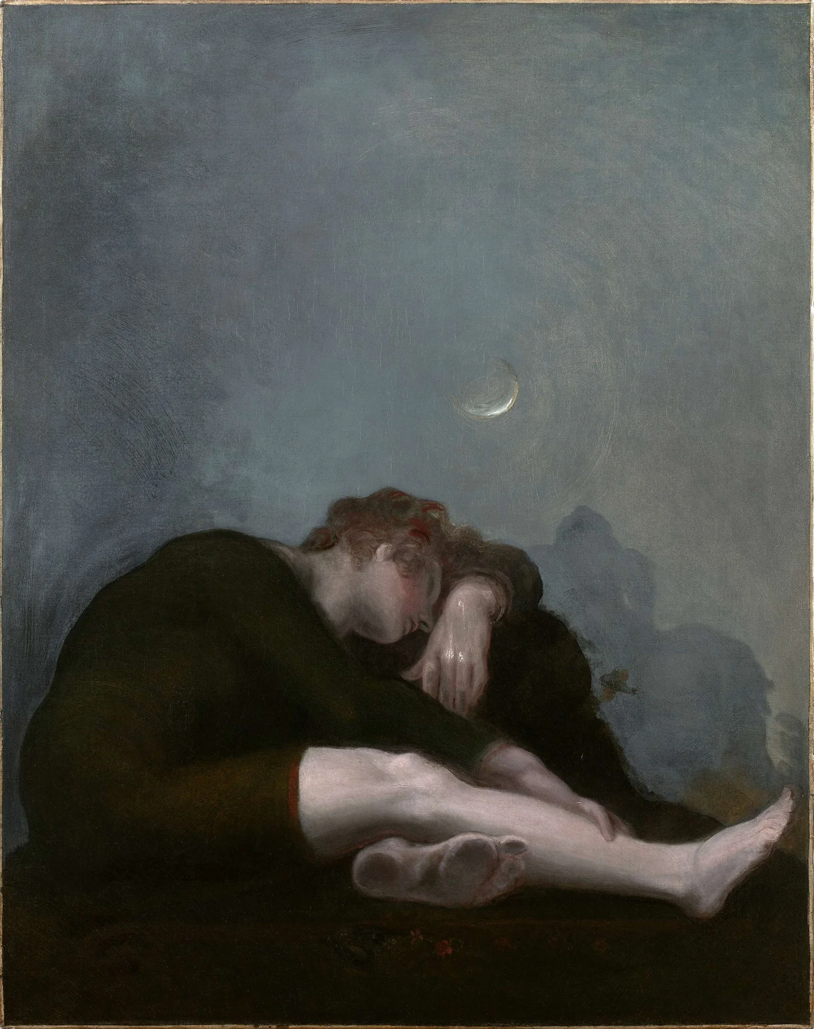Lycidas, by Henry Fuseli, oil, 1798
