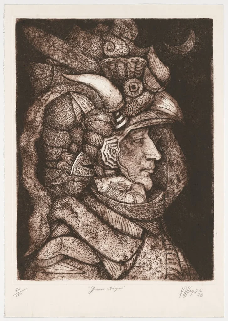 Untitled, by Armando Villegas, ink, 1978