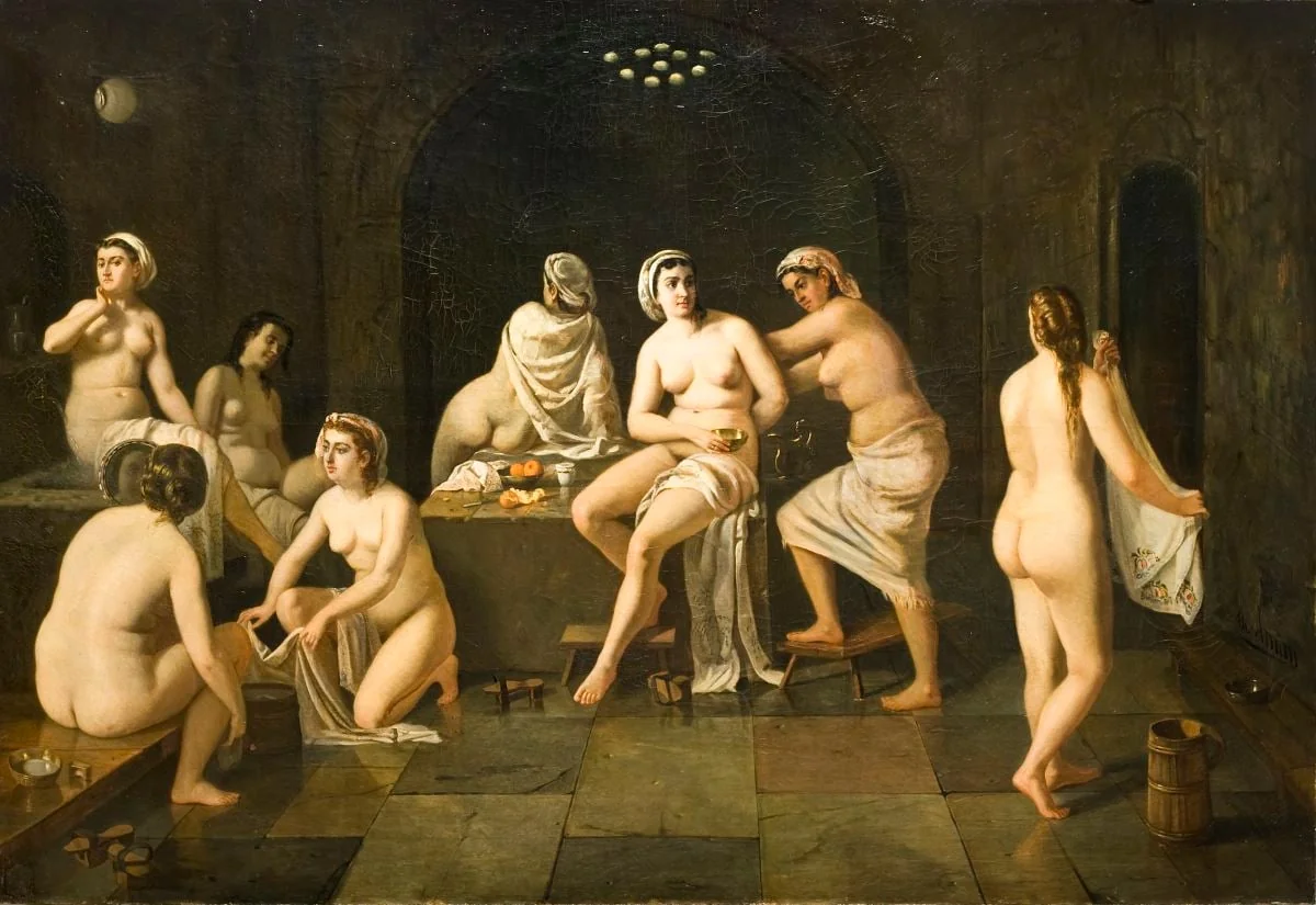 Baia turcească, by Theodor Aman, 1871