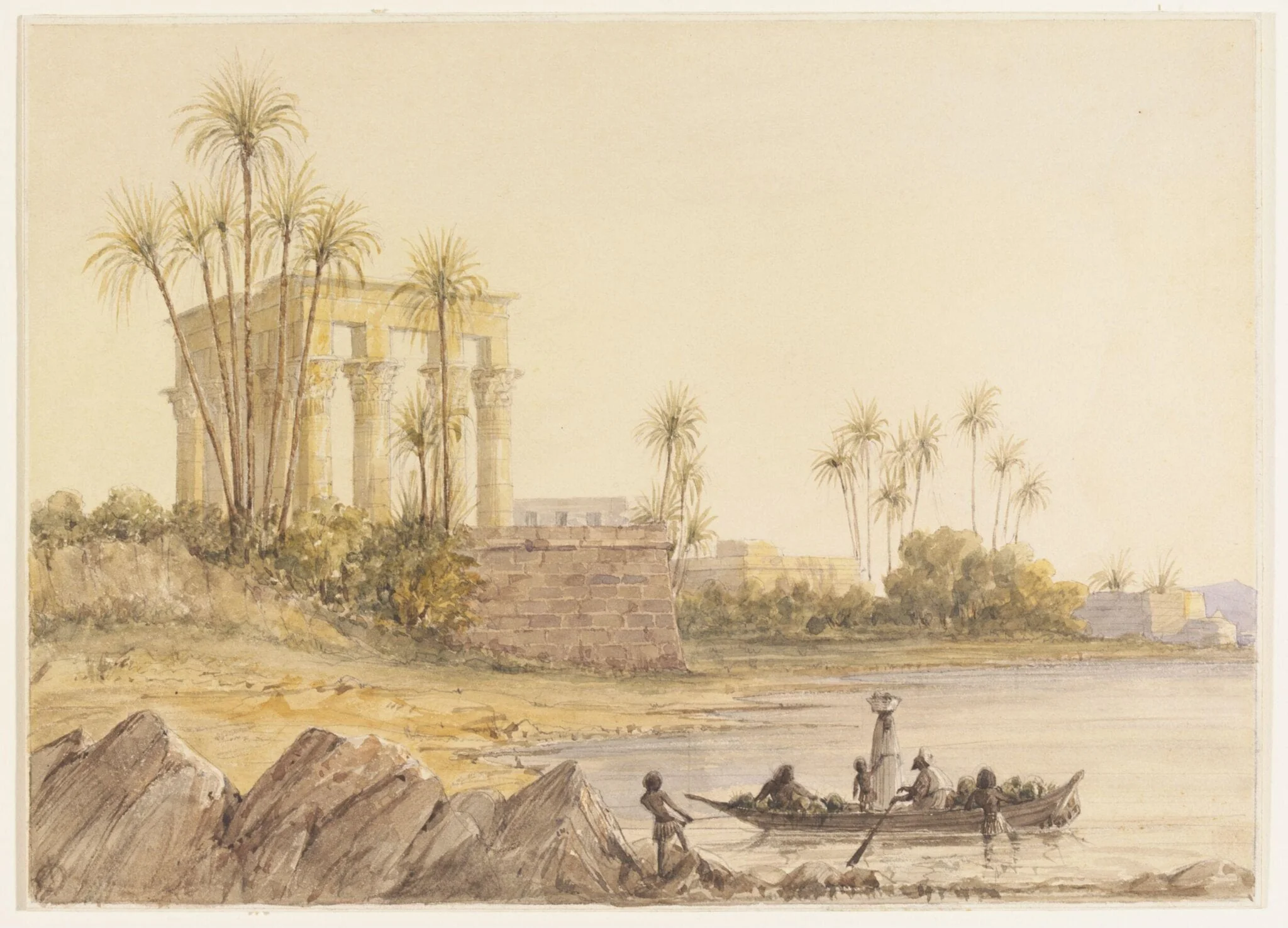 Landing Place. Philoe