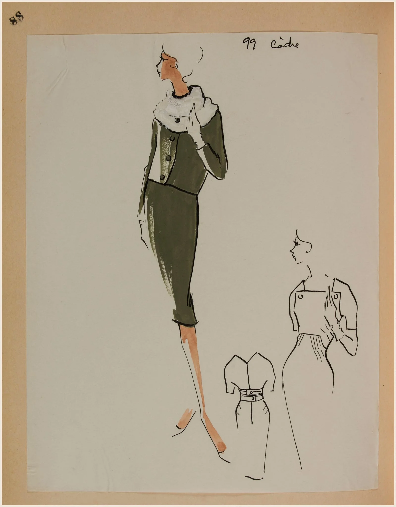 Cèdre, by Marie-Louise Carven, 1958