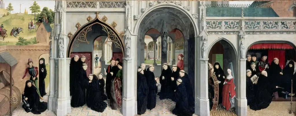 Scenes from the life of St Bertin