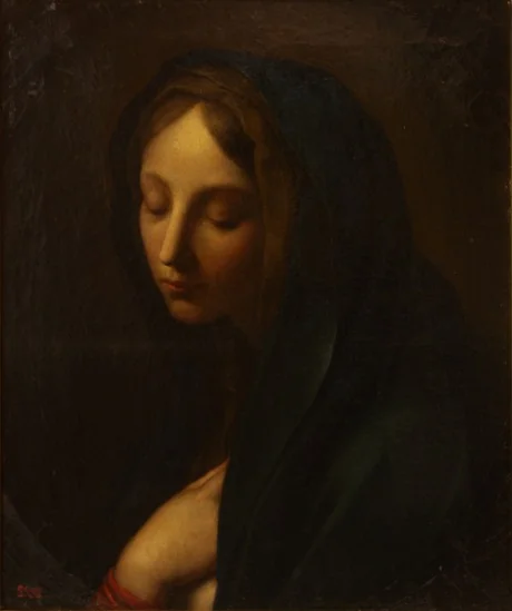 Godmother, by Sebastiano Conca, oil, 1650