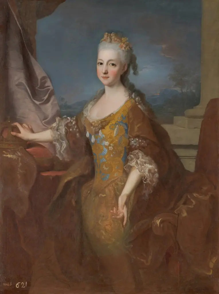 Portrait of Louise Élisabeth d'Orléans, Queen of Spain (1709-1742)